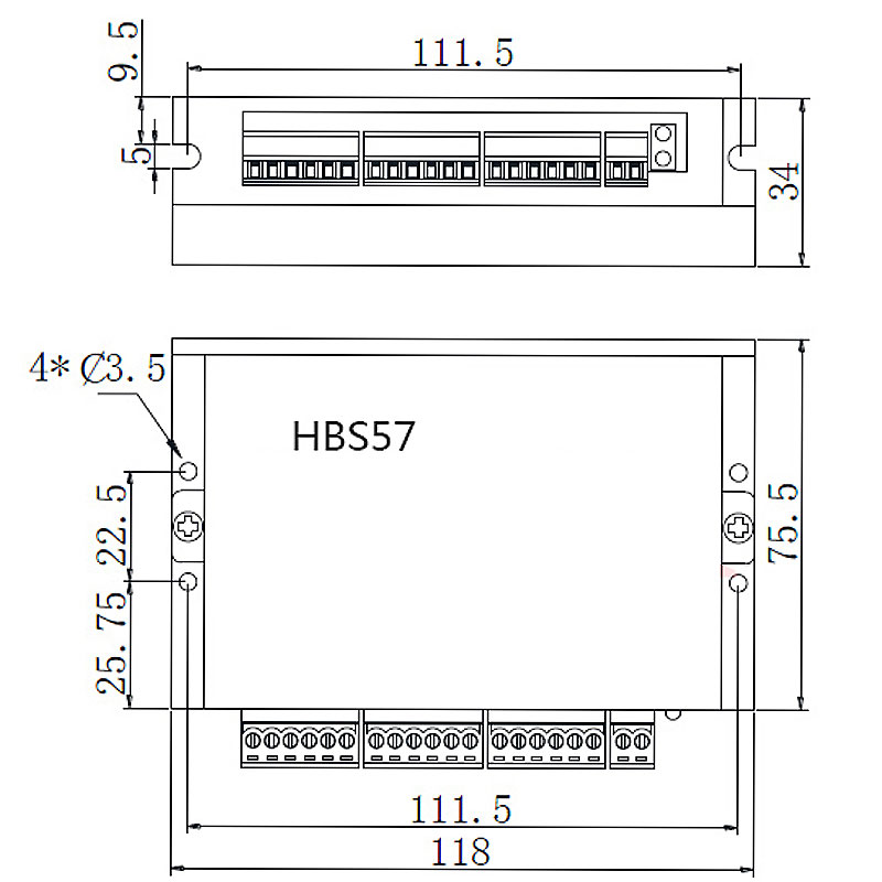 HBS-57 二相閉環(huán)步進(jìn)驅動(dòng)器